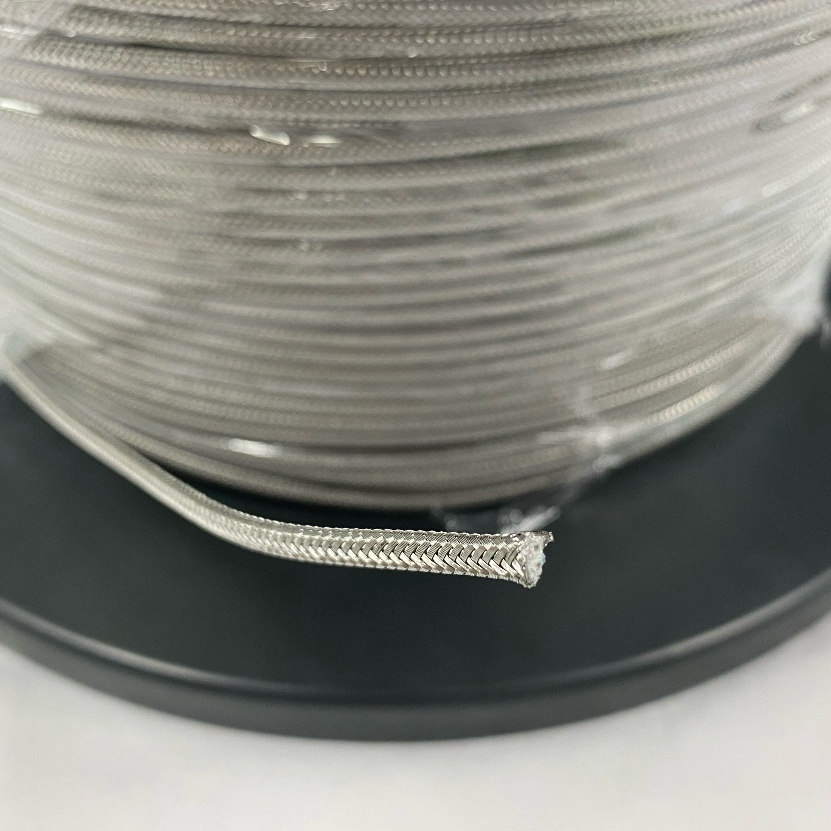 YM-DK65-3B 被覆熱電対(K熱電対/ガラス編組外遮蔽付) 1巻(50m) 山里