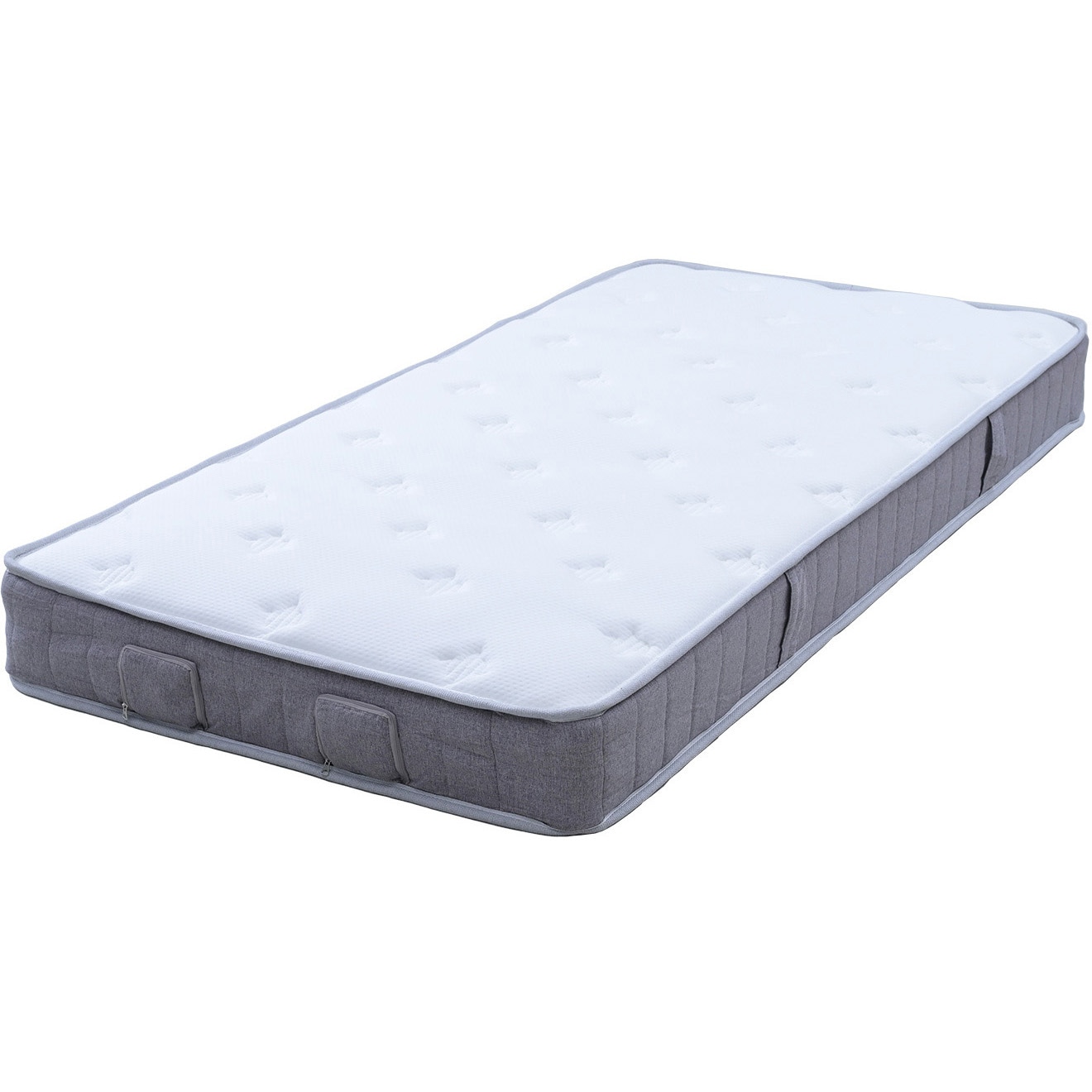 マットレス シングル 厚さ20cm ホワイト SFBM2-S(WH/LGY)