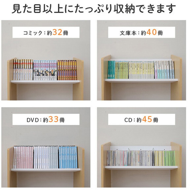 ファイルラック 5段 幅90cm ファイルワゴン 本棚 キャスター付き A4 白