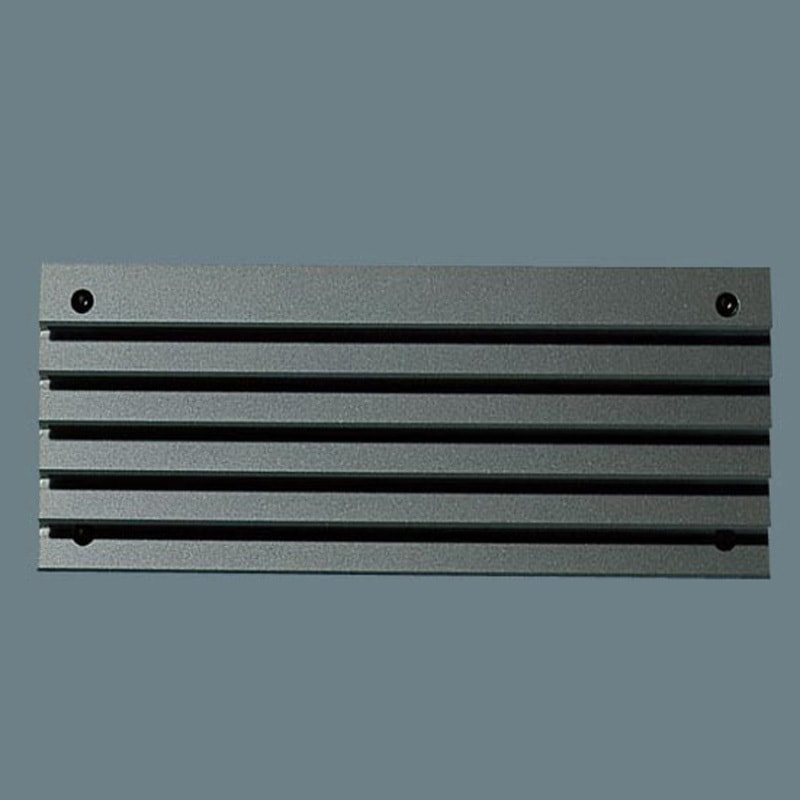 YYY66502K スマートアーキ フットライト ワイドタイプ Panasonic(パナソニック) 光源LED ミディアムグレーメタリック色 幅265mm 1台 YYY66502K