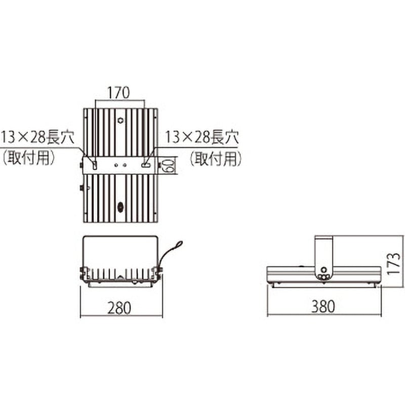 XYM2041LE9 高温用天井直付型LED 高天井用照明器具 Panasonic