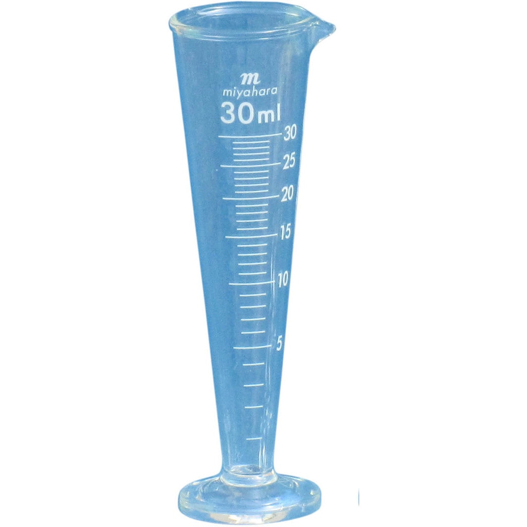 30mL 液量計円錐型 白目盛 宮原計量器 30mL - 【通販モノタロウ】