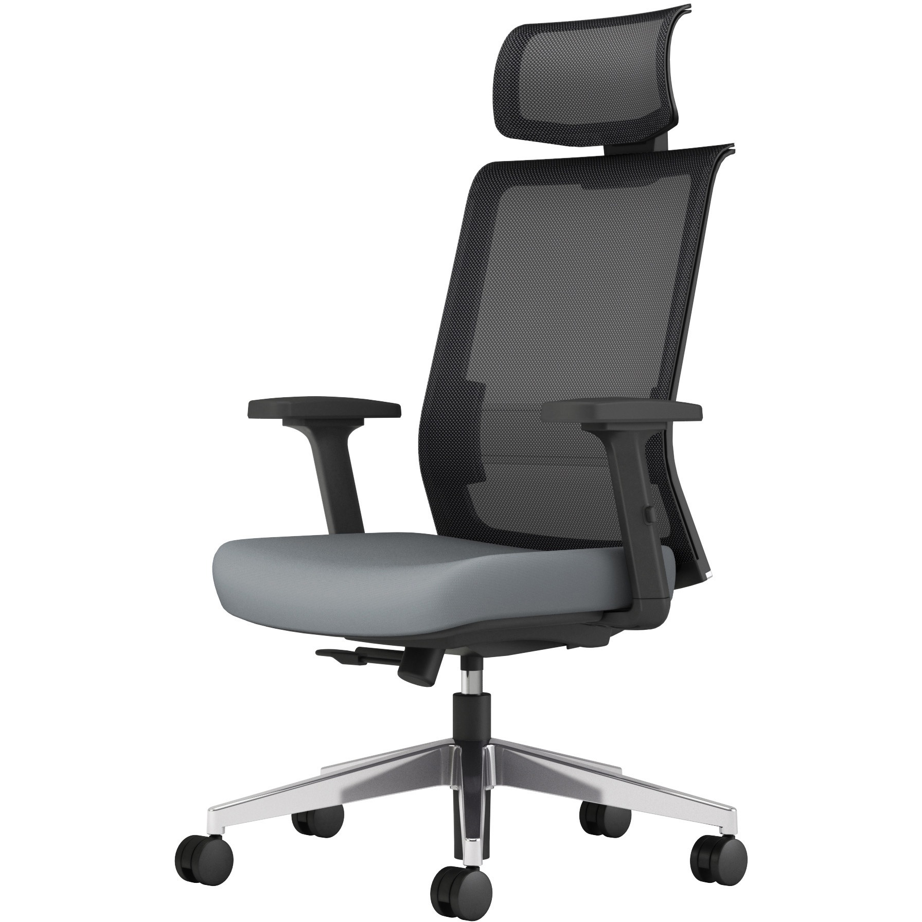 CCR-JET2A312M-WN オフィスチェアーエントリー2ブラックアルミ脚 肘/ヘッドレストセット(配送・組立サービス付き) 1脚 コクヨ 【通販モノタロウ】 27,287円