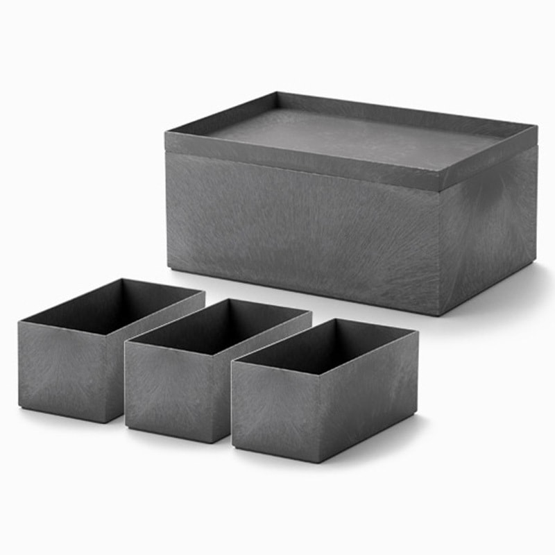 TDS-02 タイディアップボックス(セット) ライクイット グレー色   TDS-02