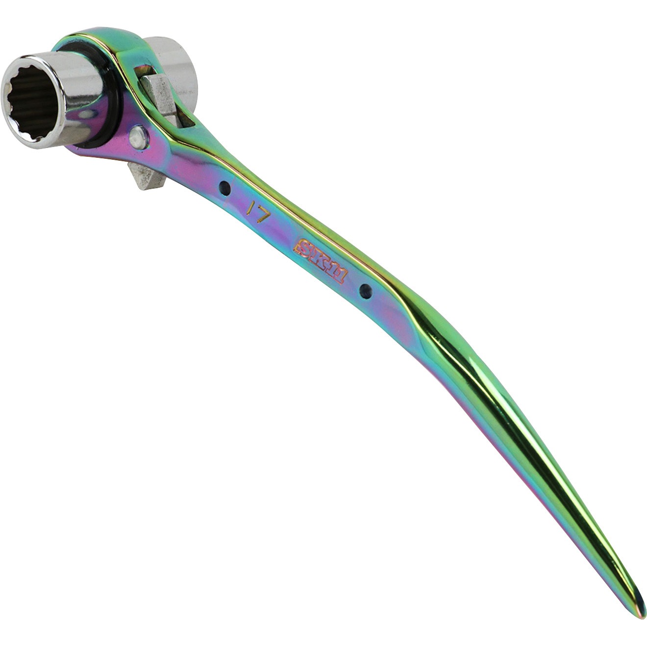 【レナード・リーチマン】 SPD-R1719CP 両口ラチェットレンチスリム 1個 SK11 【通販モノタロウ】