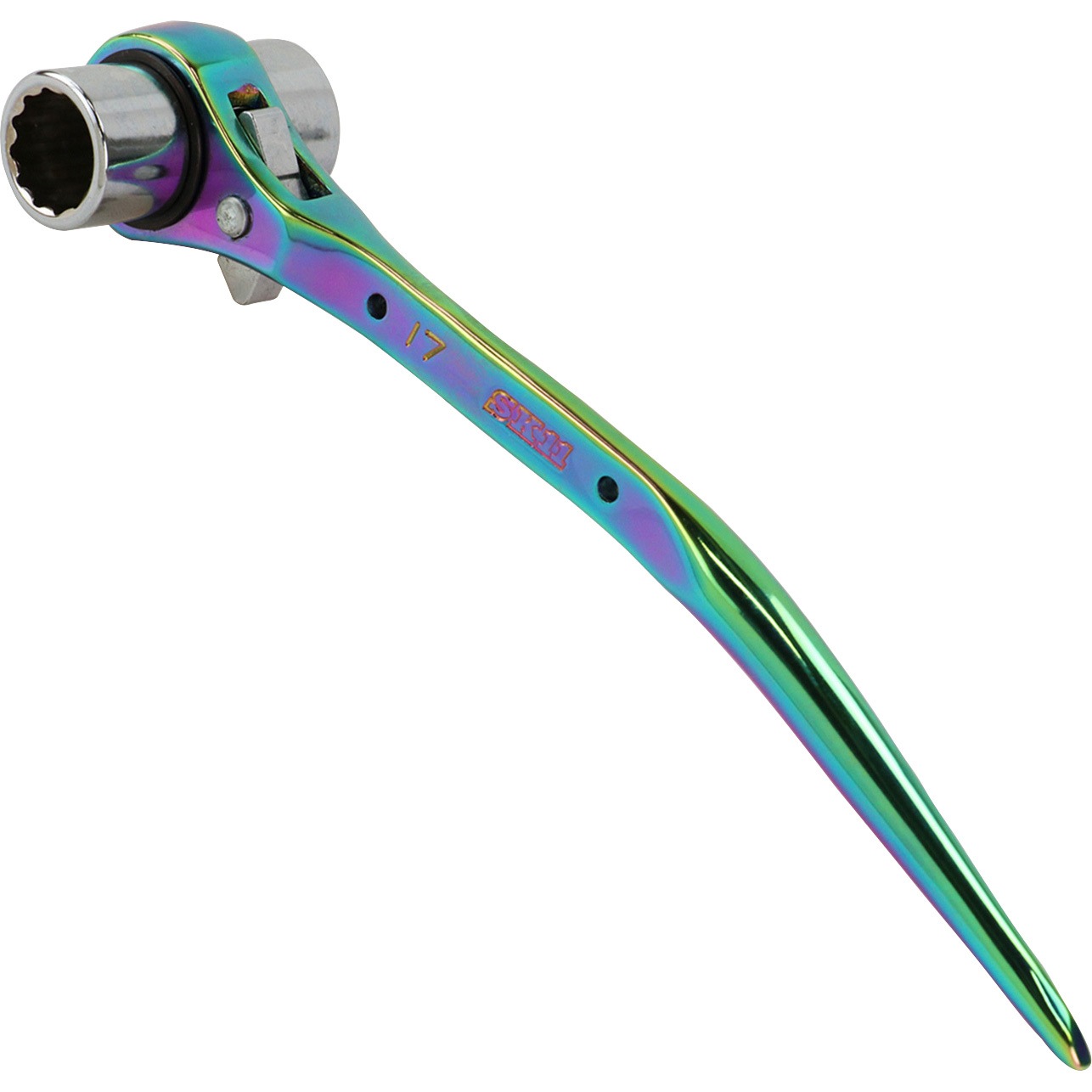 SPD-R1721CP 両口ラチェットレンチスリム 1個 SK11 【通販モノタロウ】