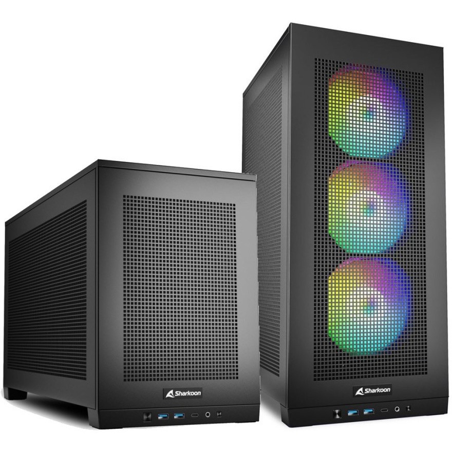 REBEL C20 ITX RGB Mini-ITXケース 1個 SHARKOON 【通販モノタロウ】