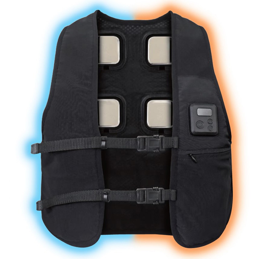 IWV-H24F 冷暖切替えペルチェベスト ULTRA ペルチェデバイス6個使用 1