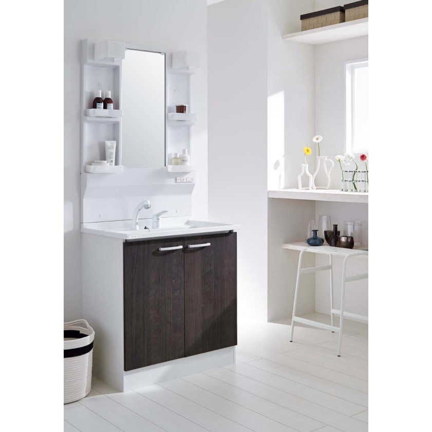 BGAL75TNTEWJTSG 洗面化粧台BGAシリーズ (下台のみ) クリナップ 寒冷地用 間口750mm  BGAL75TNTEWJTSG