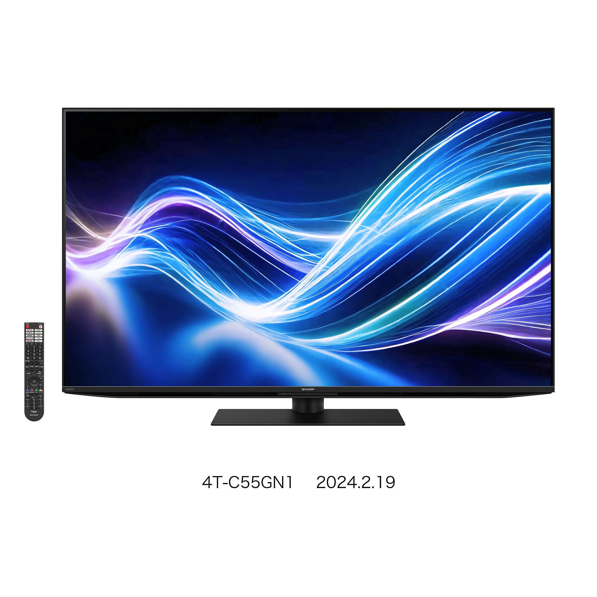 4TC55GN1 AQUOS 液晶テレビ 4K 1台 シャープ 【通販モノタロウ】