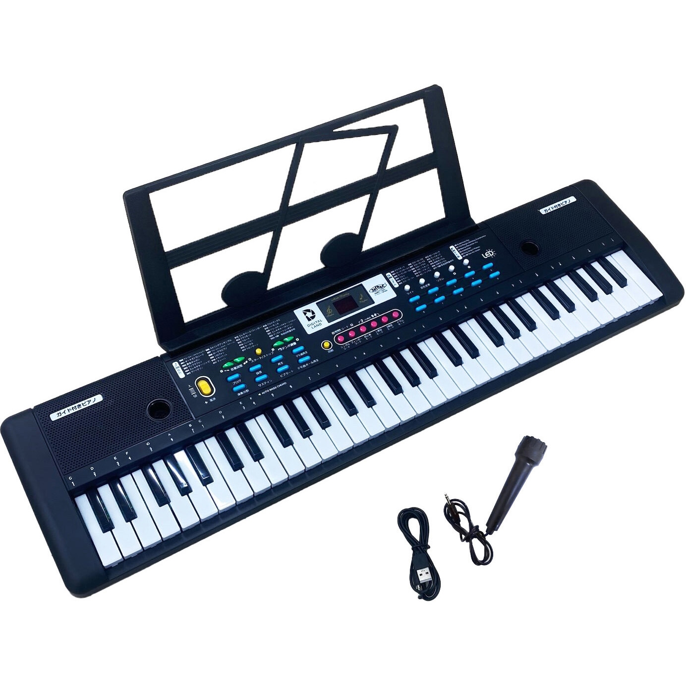 a31947 ガイド機能付き電子ピアノ ファミリー・ライフ 鍵盤数61鍵盤