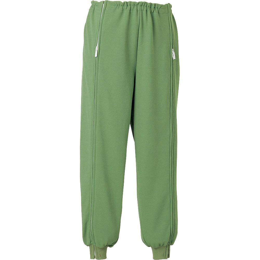 5111 スクエアニット裾リブ付キ全開ズボン S オリーブ 1個 東京エンゼル 【通販モノタロウ】