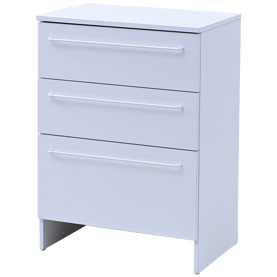 ALR-8560(WH) ランドリーチェスト ロータイプ YAMAZEN(山善) 幅60cm 1 