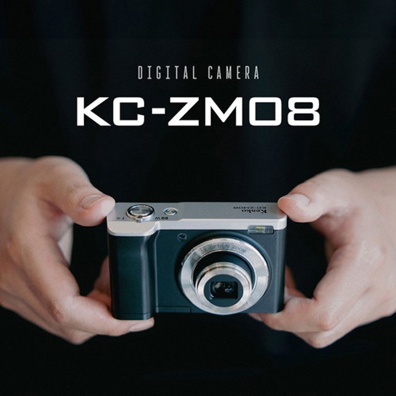 KC-ZM08 デジタルカメラ Kenko(ケンコートキナー) ブラック色 - 【通販