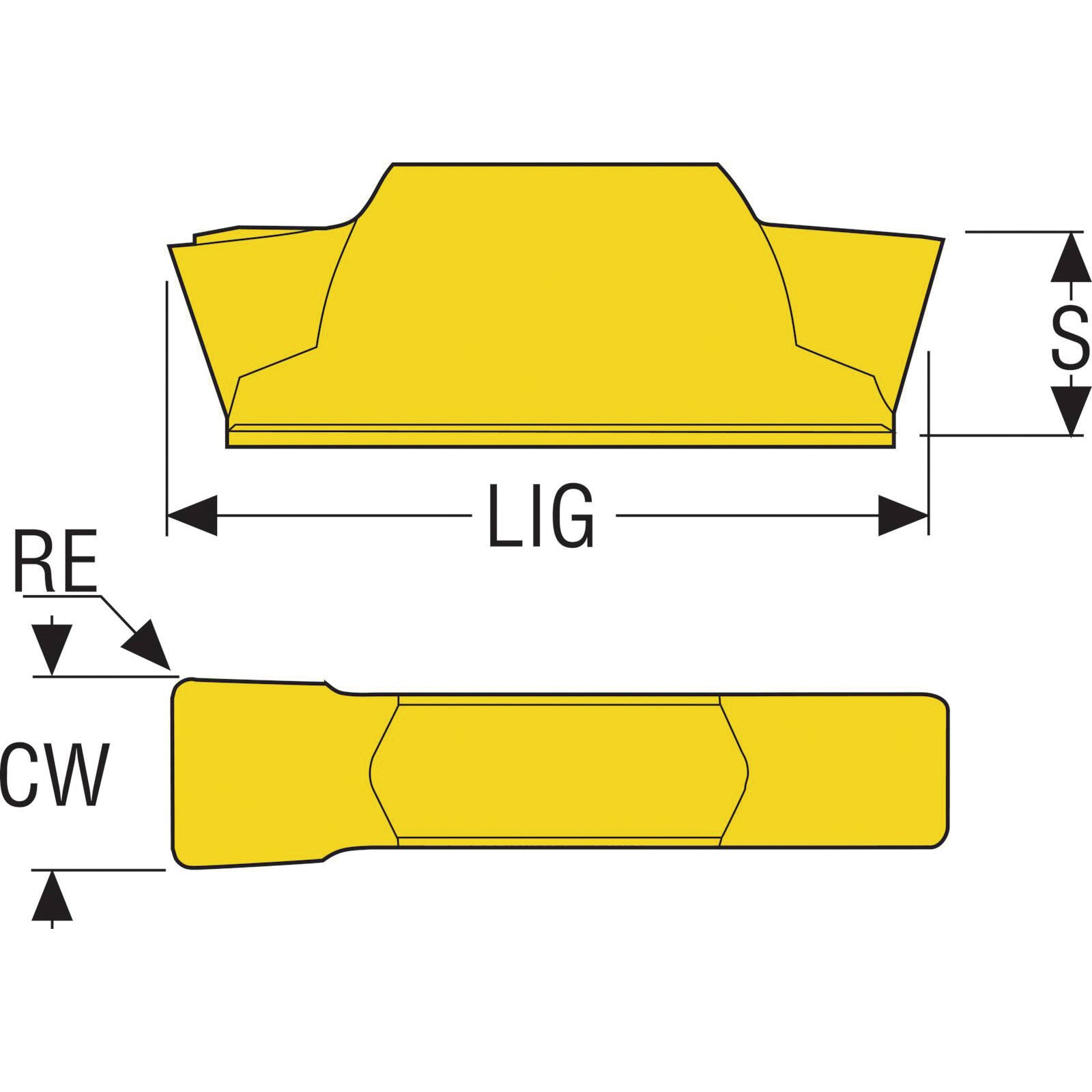 LCMR160504-0500-MT 旋削 MDT溝入れ用インサート LCMR1605 セコ・ツールズ・ジャパン 材種CP500  1箱(10個)