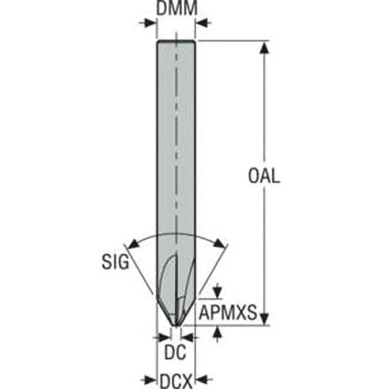JS506120N2CZ4.0-SIRA JABRO JS506 面取りエンドミル 1個 セコ・ツールズ・ジャパン 【通販モノタロウ】