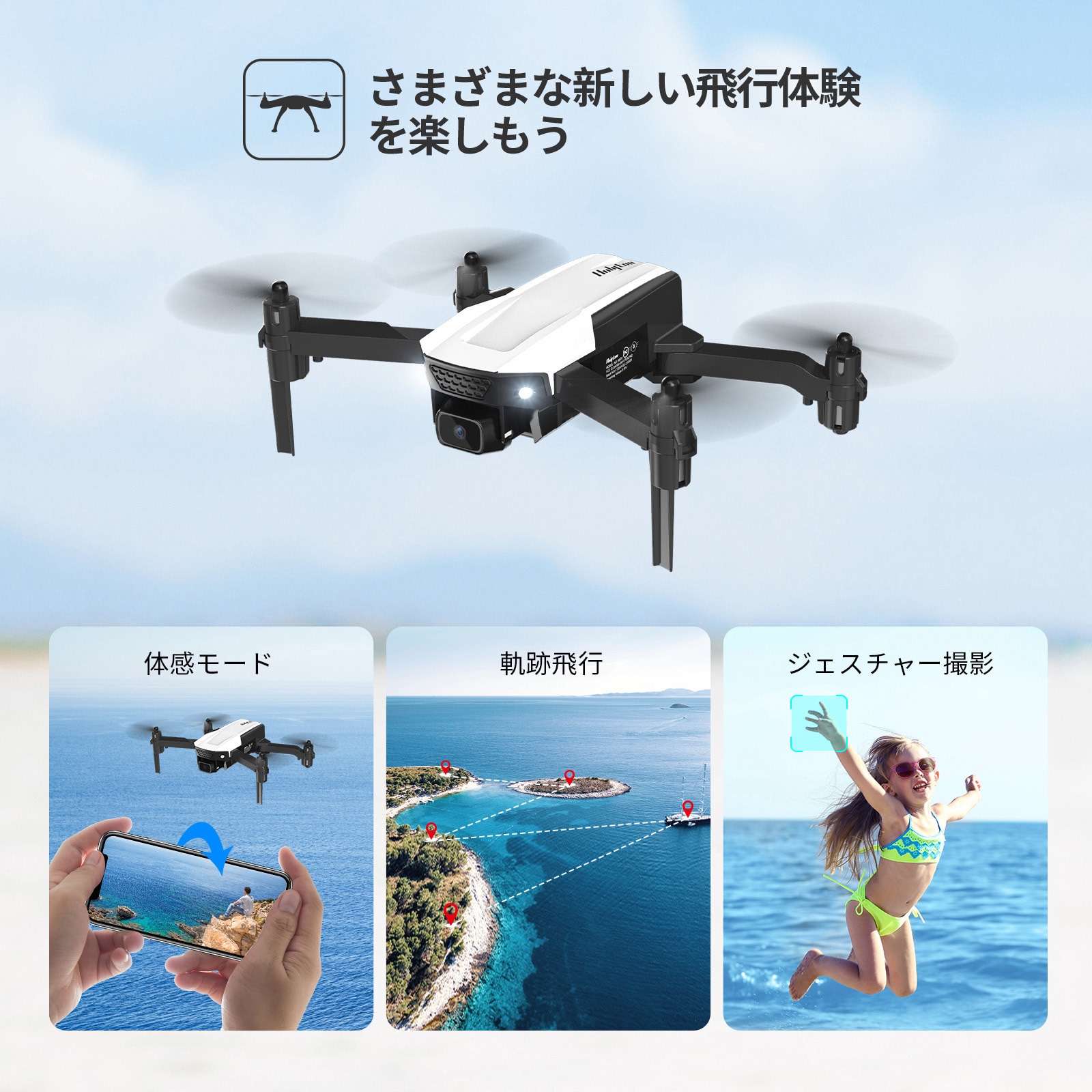 holyton HT25 ミニドローン　【未使用品】 HT25 ドローン 1台 Holyton 【通販モノタロウ】