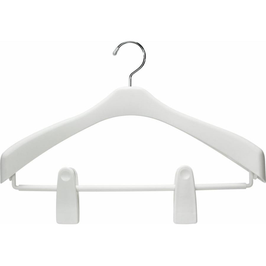 ー Tジャケットビッグクリップ4210本セット シンコハンガー ホワイト色 高さ290mm 1個(10本)