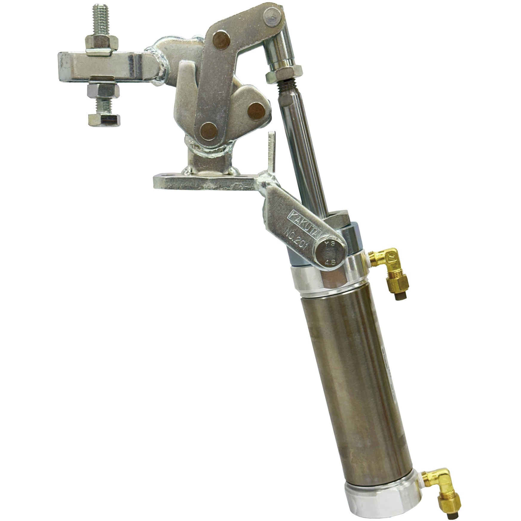 No.201V 下方押え型エアークランプ 1個 カクタ 【通販モノタロウ】