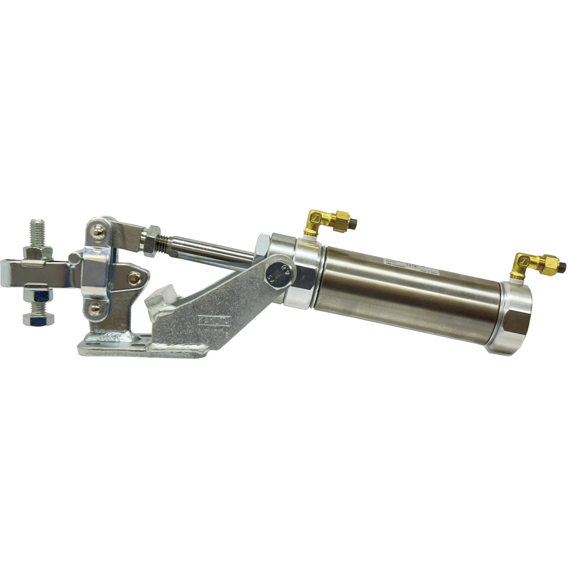 No.100V 下方押え型エアークランプ 1個 カクタ 【通販モノタロウ】