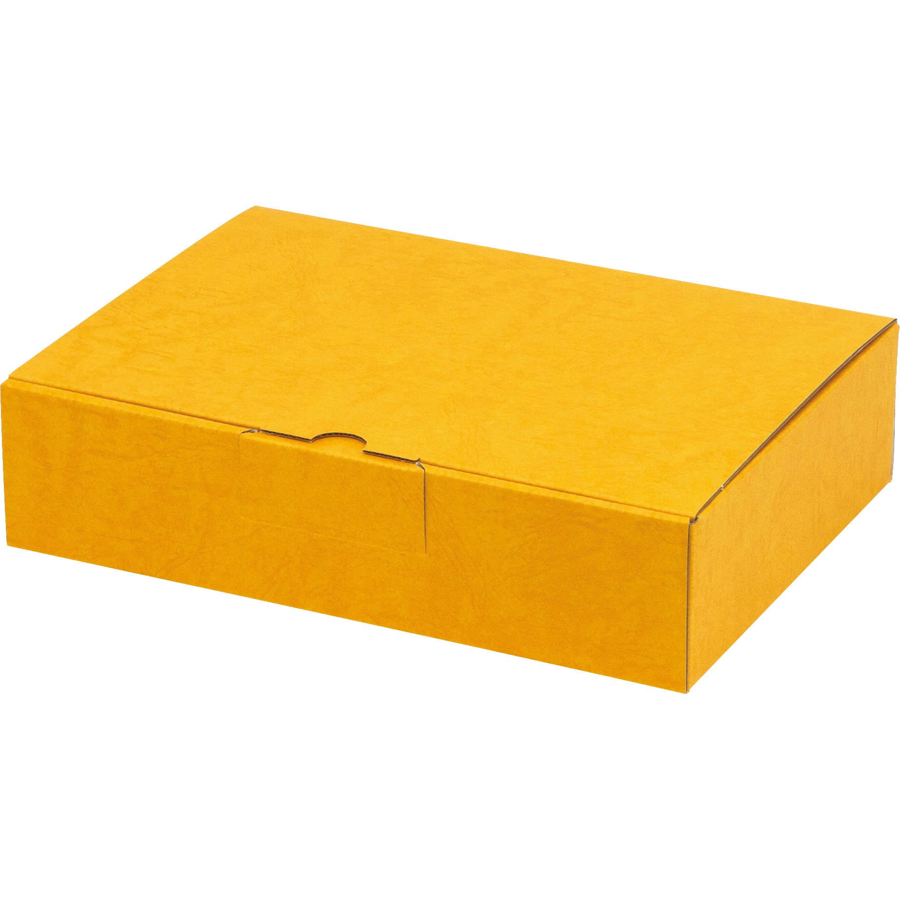 EE-62 お好み箱1枚の組立式6cm ヤマニパッケージ イエロー色