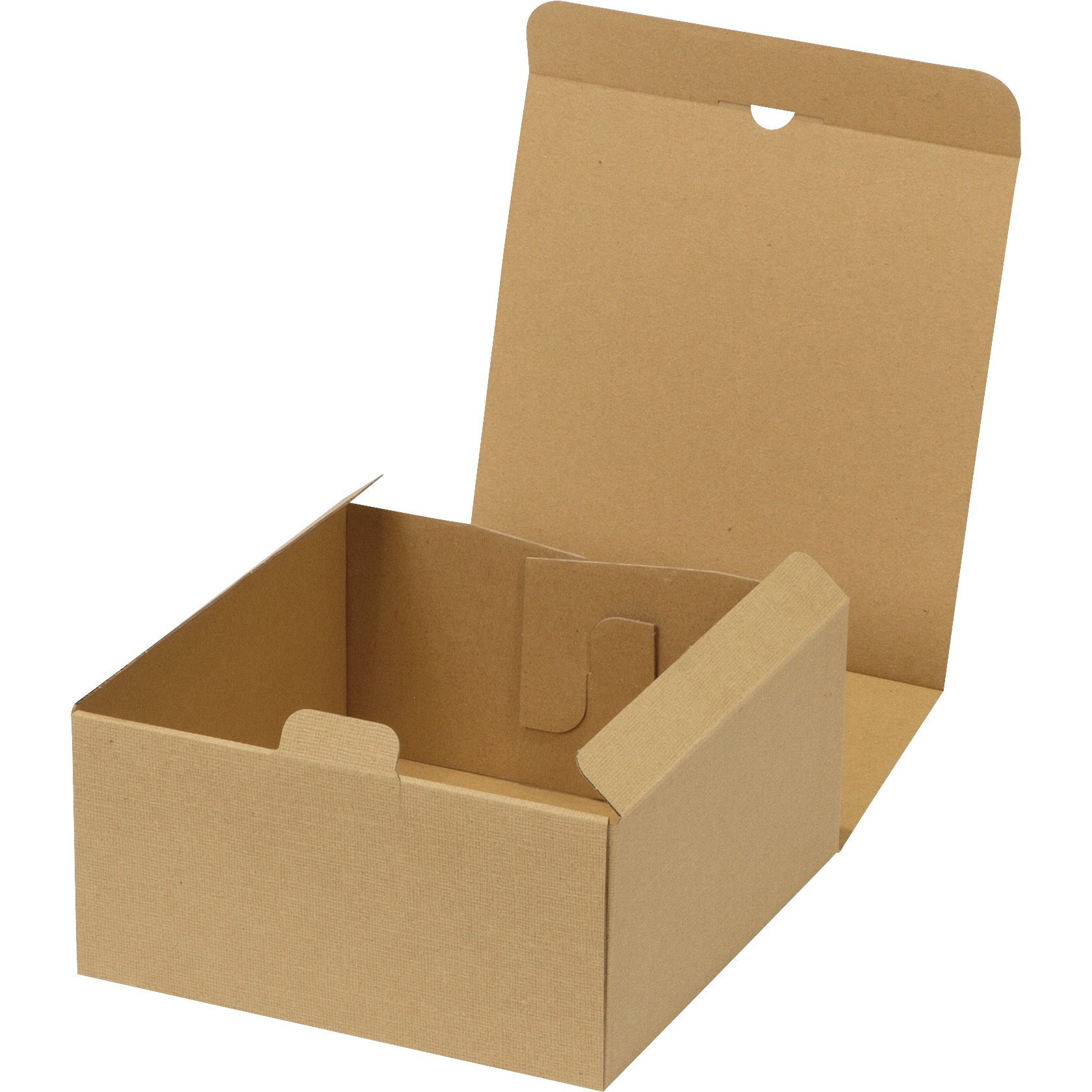 EE-107 本麻230角 ヤマニパッケージ クラフト色 形状1枚組立式 サイズH115 1ケース(100枚) EE-107