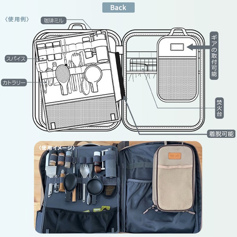 215-AFXP363(OL) ギアケース WILDTECH オリーブ色 - 【通販