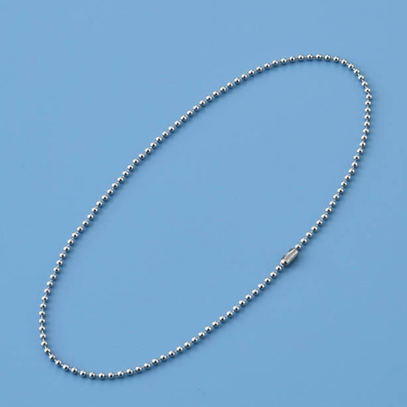 170034 ボールチェーン(玉鎖) 1組(50本) 日本緑十字社 【通販モノタロウ】