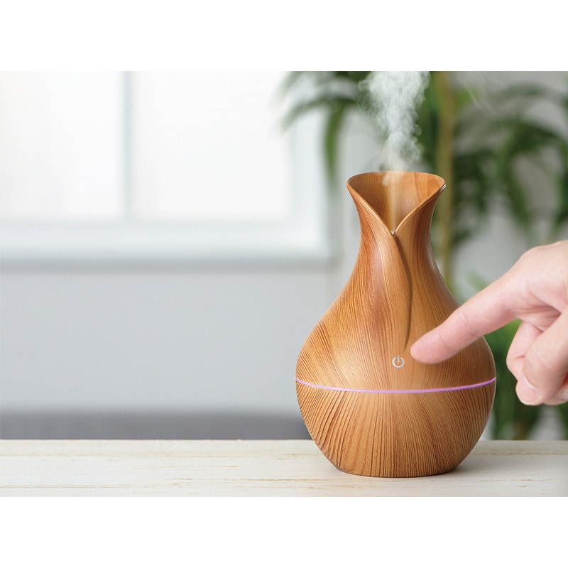 RF-101 リフレ 木目調卓上加湿器 タマハシ タンク容量130mL - 【通販