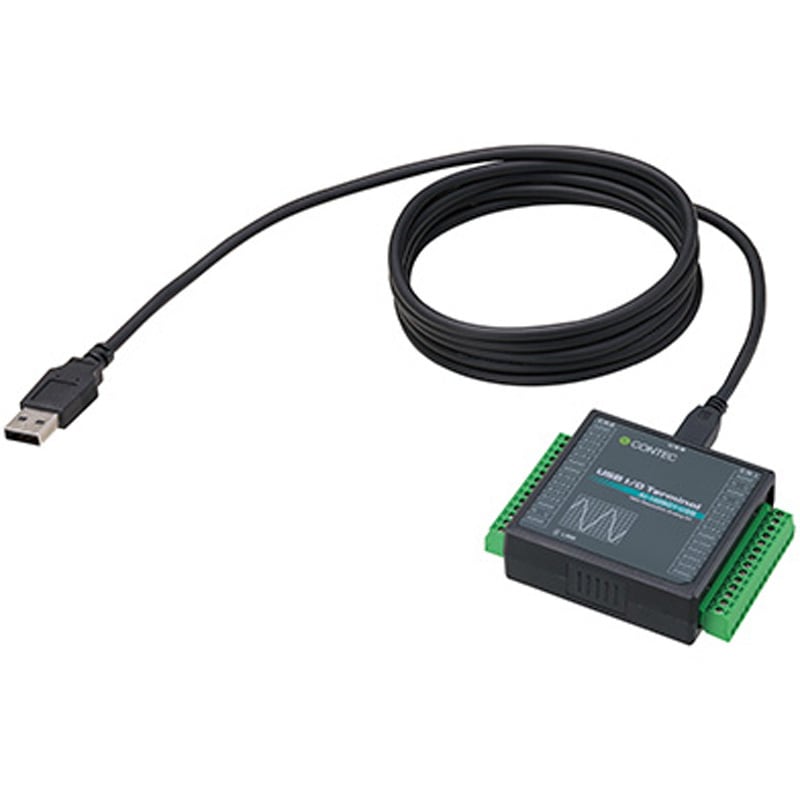 AI-1608GY-USB 高精度アナログ入出力ターミナル 1枚 CONTEC(コンテック) 【通販モノタロウ】