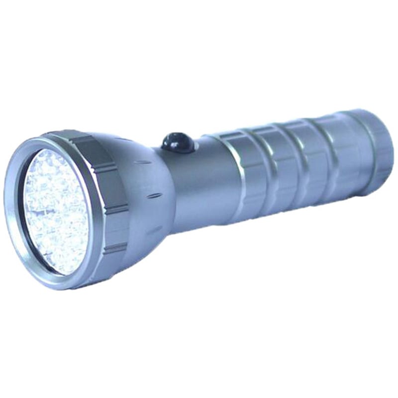 強力高輝度28LEDハンドライト GLOBAL&LOCAL 単四電池 ガンメタ色