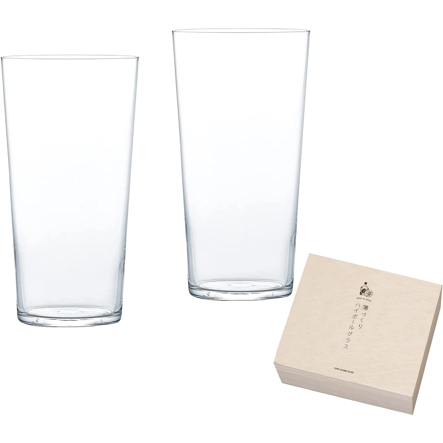G096-T285 お酒を愉しむ本格グラスセット 薄づくりハイボールグラス