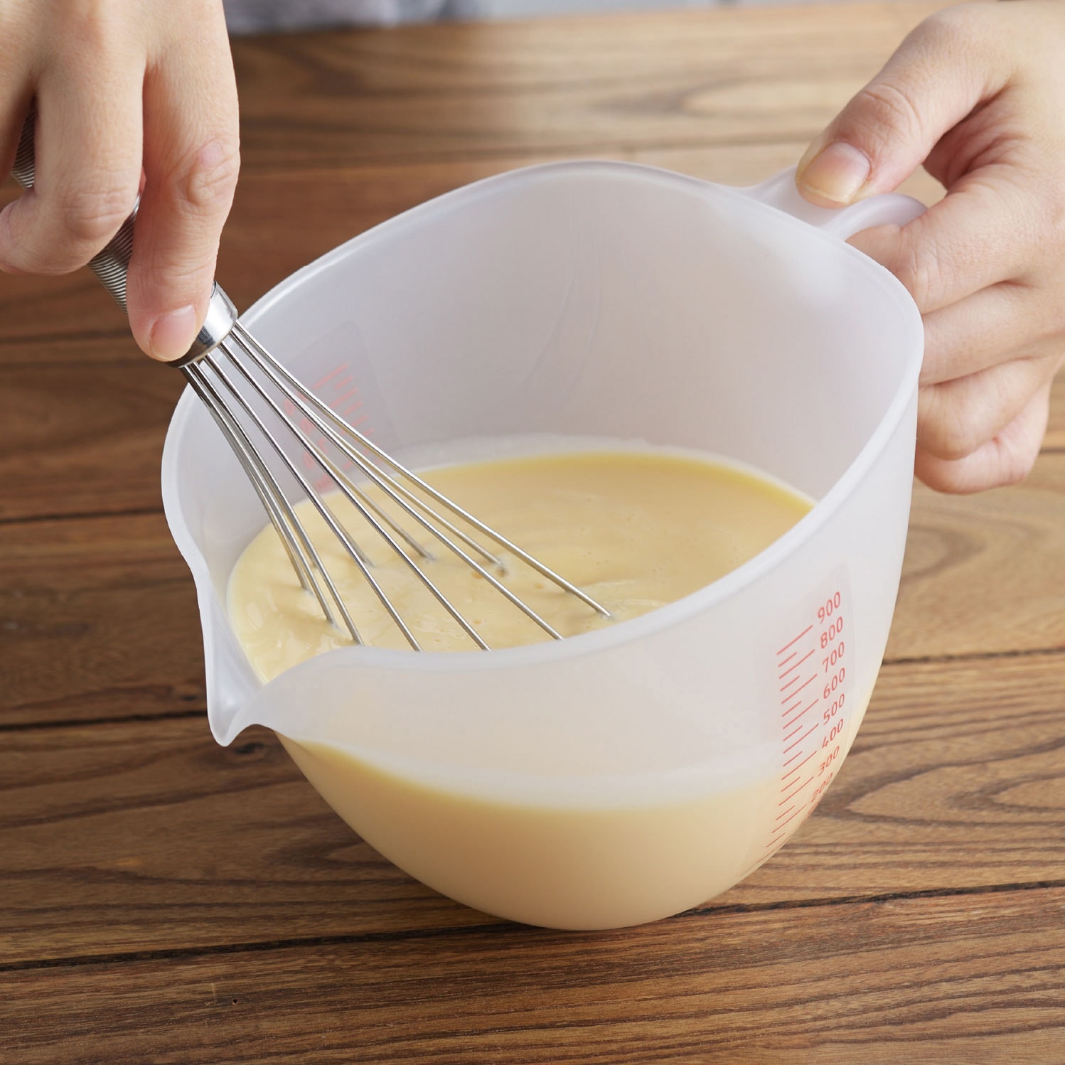 CH-2121 まいにち使いたいフタ付きボウル 曙産業 レッド色 容量