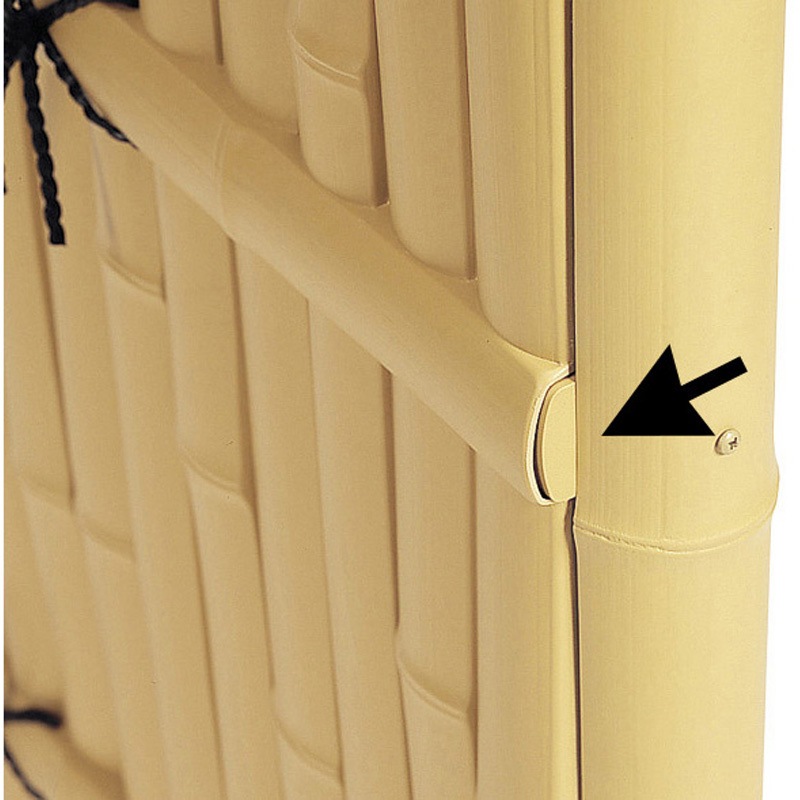 UDC-A20 ユニバンブー用胴縁キャップ 20×40用 タカショー