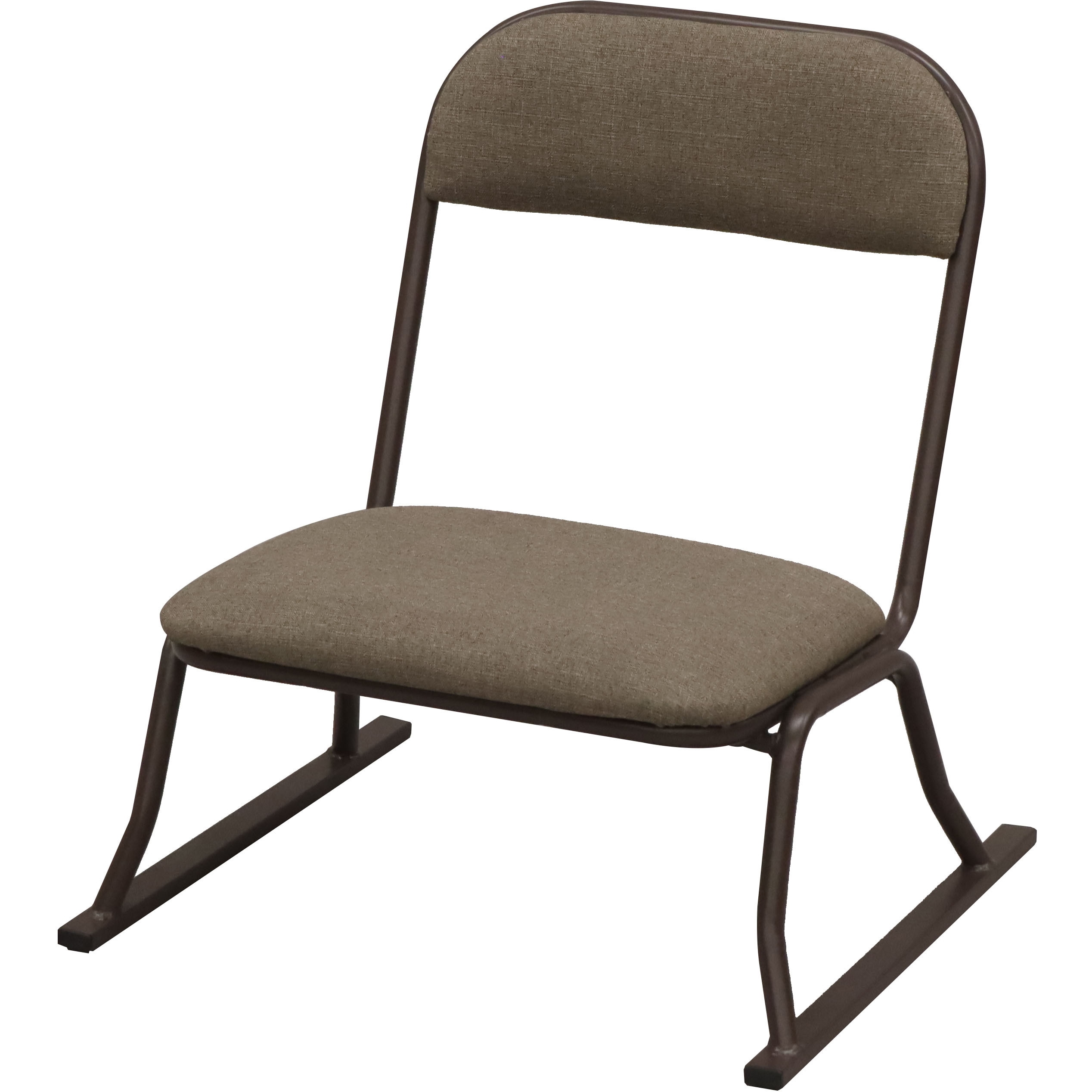 RCL-200 楽座椅子ロータイプ AIS (エイ・アイ・エス) ブラウン色 高さ