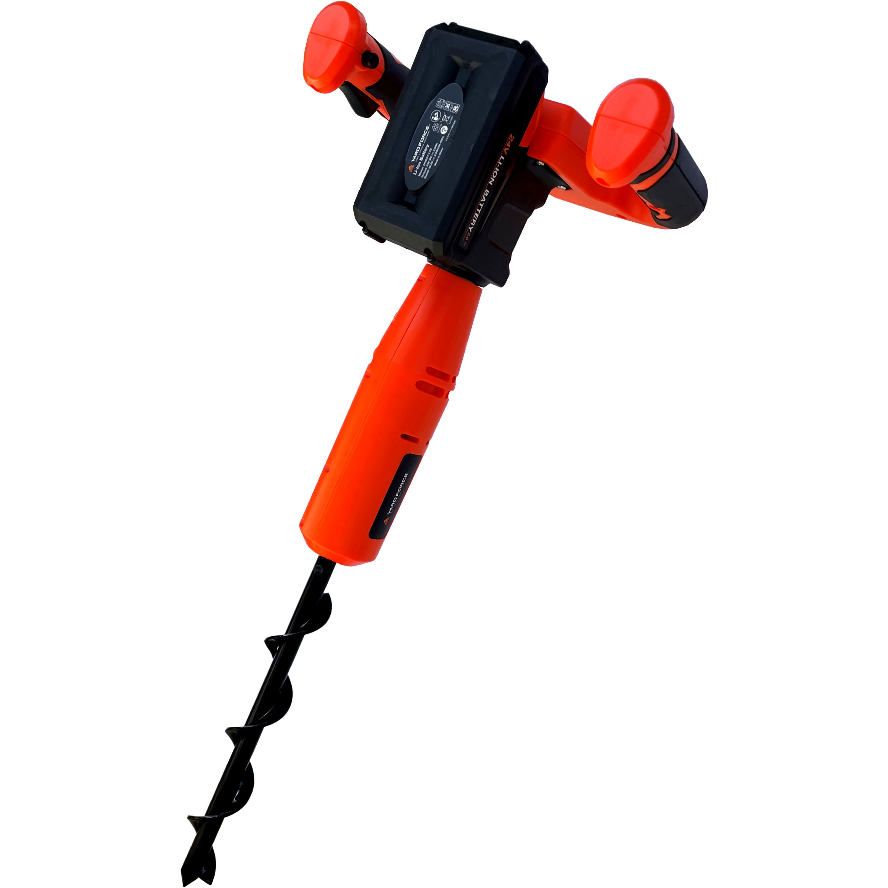 LXCMD30-JP 24Vコードレス 穴掘り機 (電動オーガ) YARD FORCE 1セット