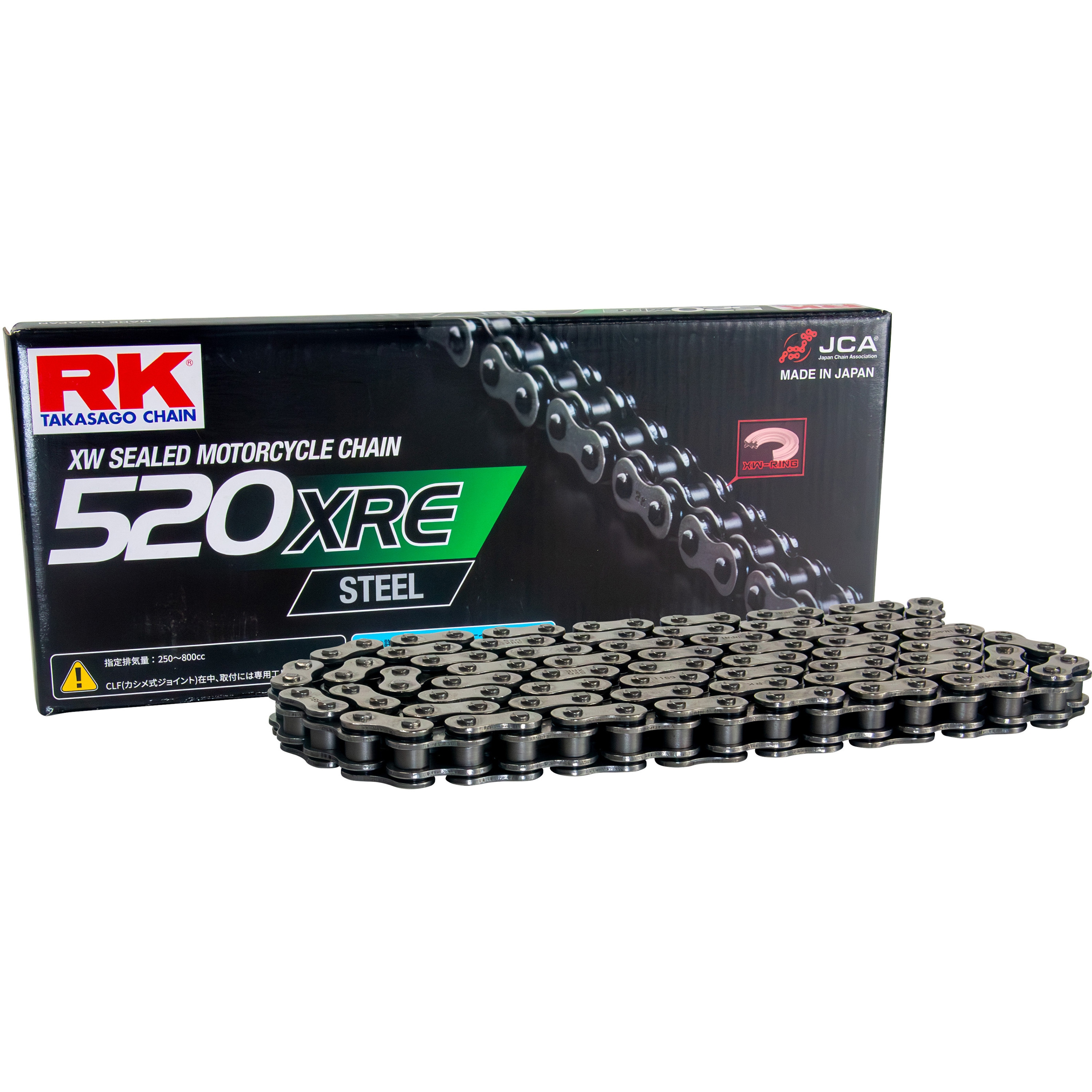 520XRE 104L 520XREシリーズシールチェーン RK JAPAN リンク数104L