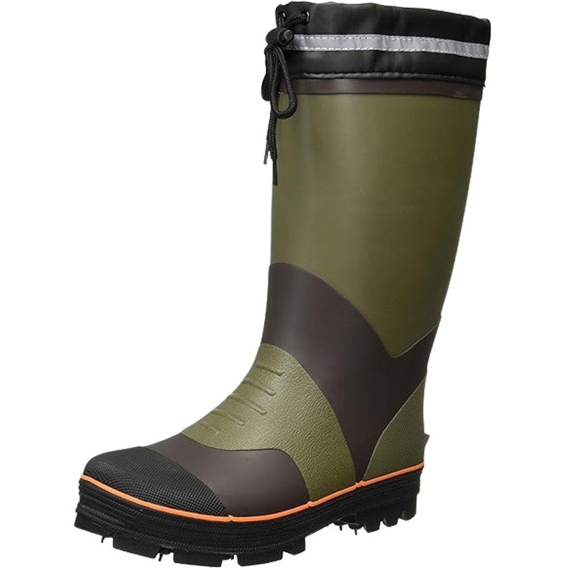 スパイクブーツ サイズＬ(25.5〜26.0) ALSS-515 オールシーズン長靴 スパイク底 Life Boots(ライフブーツ