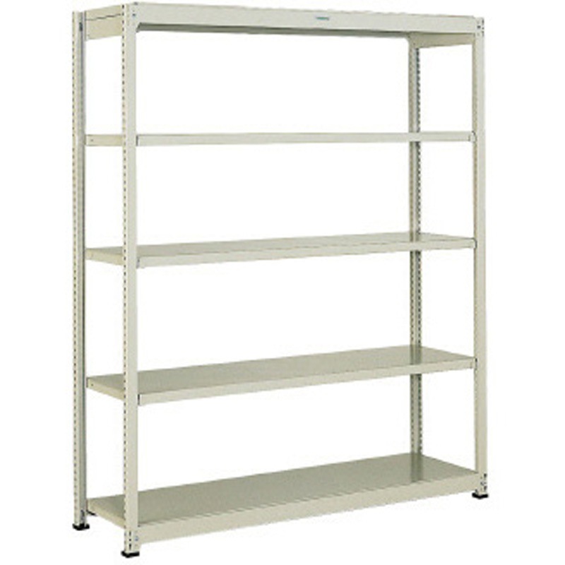 M1.5-4365 スチールラック M1．5型軽中量棚 単体 TRUSCO ネオグレー色 荷重1000kg 間口903mm奥行604mm高さ1206mm