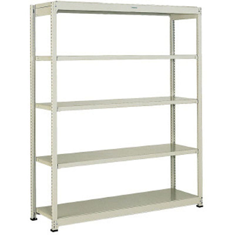 M1.5-4465 スチールラック M1．5型軽中量棚 単体 TRUSCO ネオグレー色 荷重1000kg 間口1203mm奥行604mm高さ1206mm