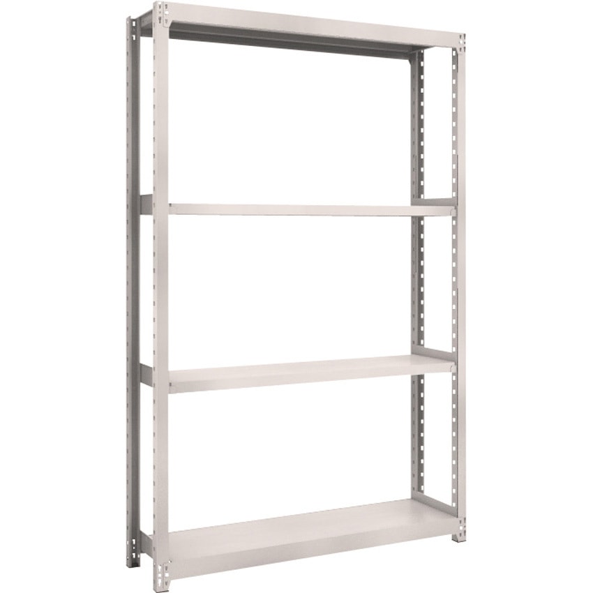 M2-7434 スチールラック M2型軽中量棚 単体 TRUSCO ネオグレー色 荷重1500kg 4段 高さ2107mm奥行309mm  M2-7434