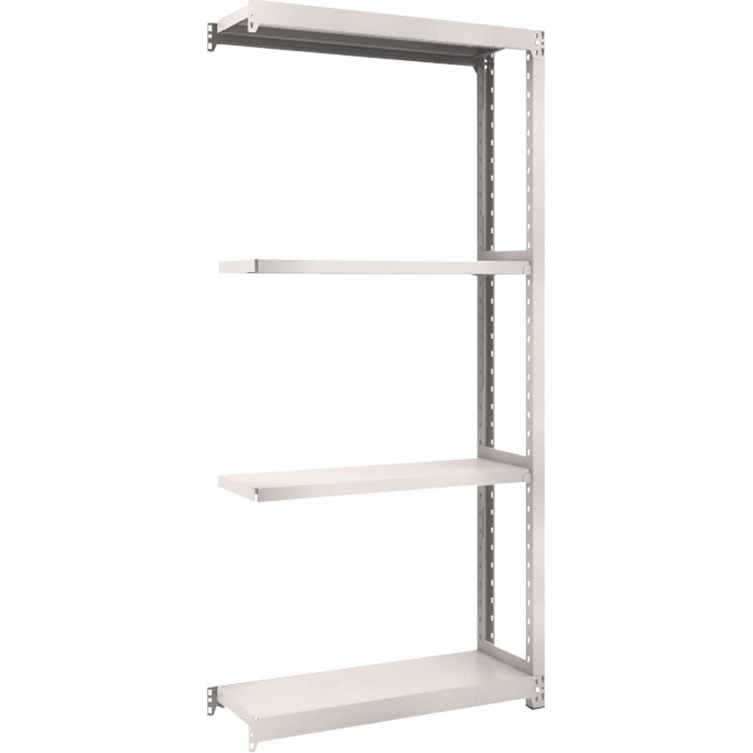 M2-7334B スチールラック M2型軽中量棚 連結 TRUSCO ネオグレー色 荷重200kg/段 4段 間口860mm奥行309mm高さ2107mm  M2-7334B 15,185円