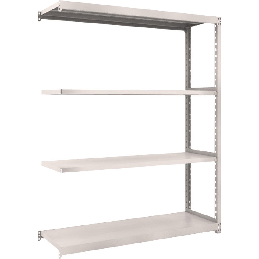 M2-7544B スチールラック M2型軽中量棚 連結 TRUSCO ネオグレー色 荷重200kg/段 4段 間口1460mm奥行459mm高さ2107mm  M2-7544B