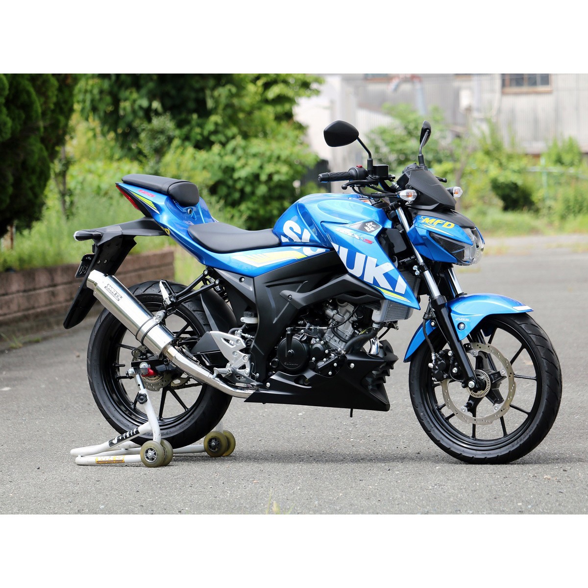LA3130JM フルEX ラウンド・ステンレスサイレンサー 18-21 GSX-S125 1個 WR’S(ダブルアールズ) 【通販モノタロウ】 33,137円