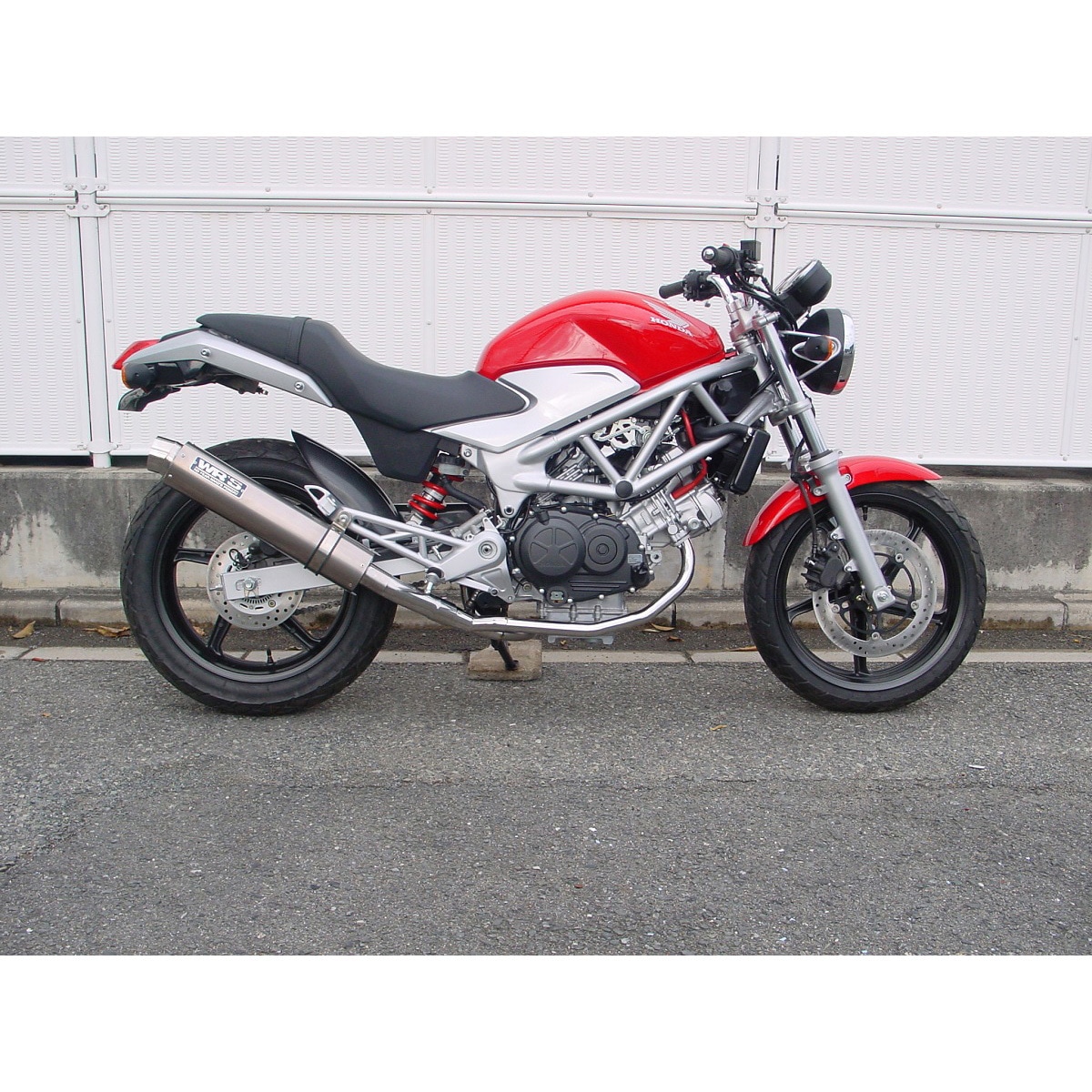 LT1204JM フルEX ラウンド・ソリッドチタンサイレンサー 09- VTR250 1個 WR’S(ダブルアールズ) 【通販モノタロウ】