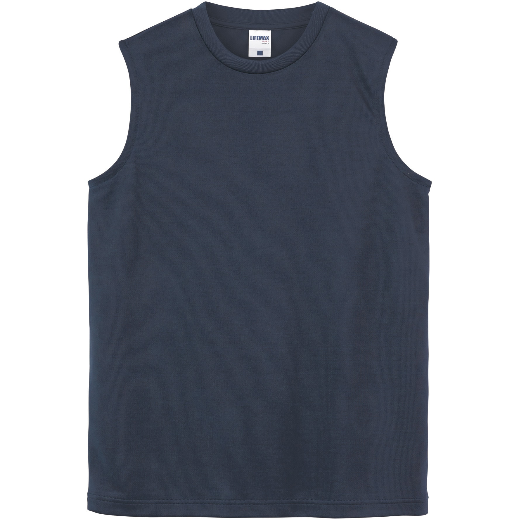 MS1165 ノースリーブTシャツ(ポリジン加工) LIFEMAX メッシュ