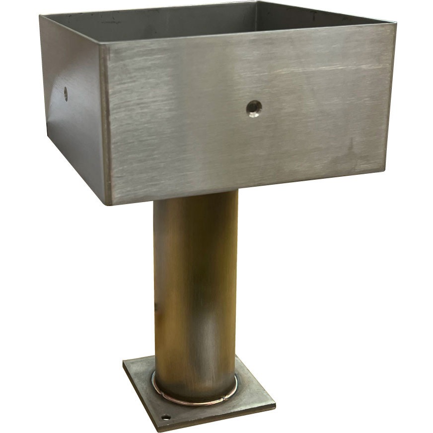 ステンレス柱受 1個 HOJO 【通販モノタロウ】