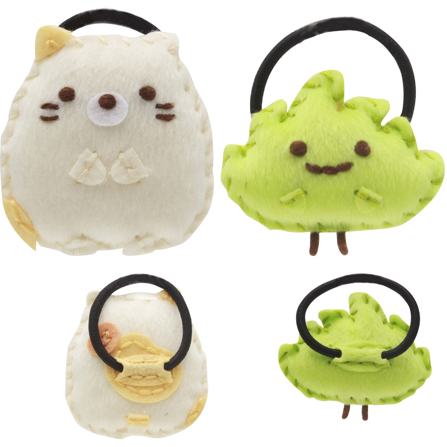 OM-023299 はじめてのソーイングキット ヘアゴム 尾上萬 ねこ