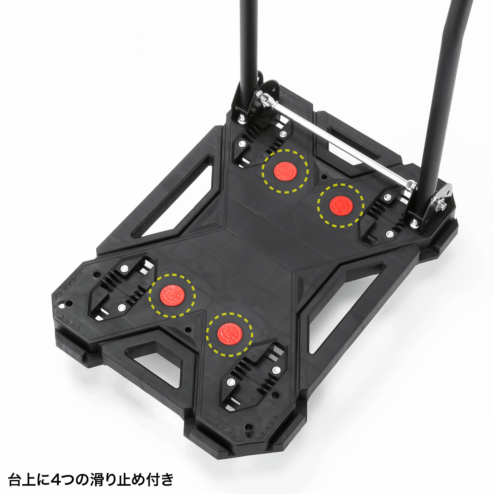 パン屋さん様 返金用 CART-FA8HBK 台車_取って付き サンワサプライ 荷重80kg CART