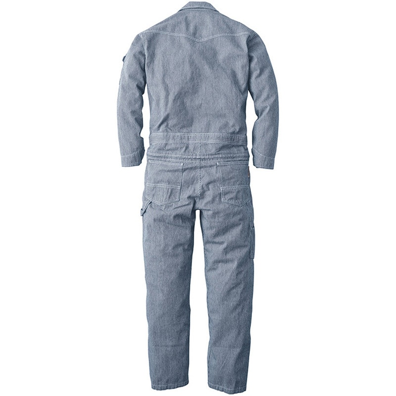 GE-105H-19-M ウォーターシェルツナギ ヒッコリー 1着 GRACE